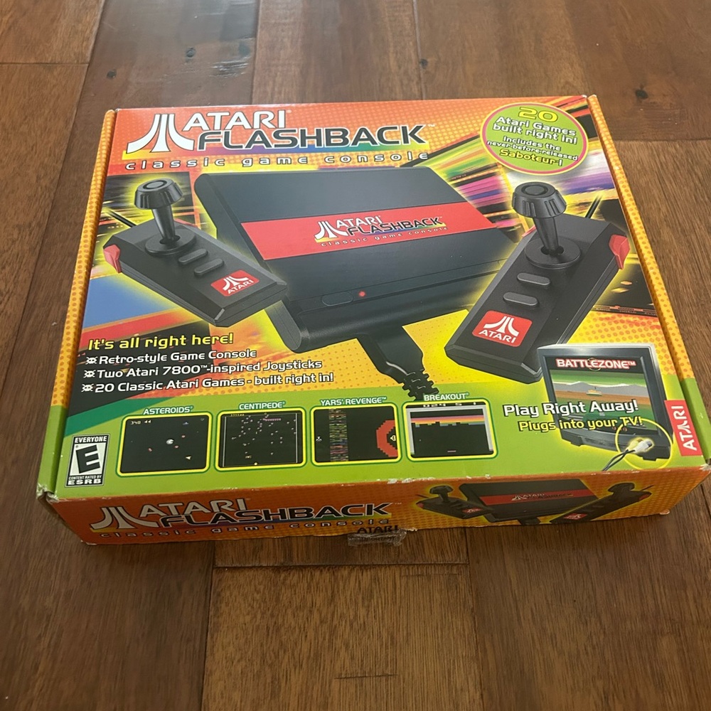 Flashback Retro Game Console - Black